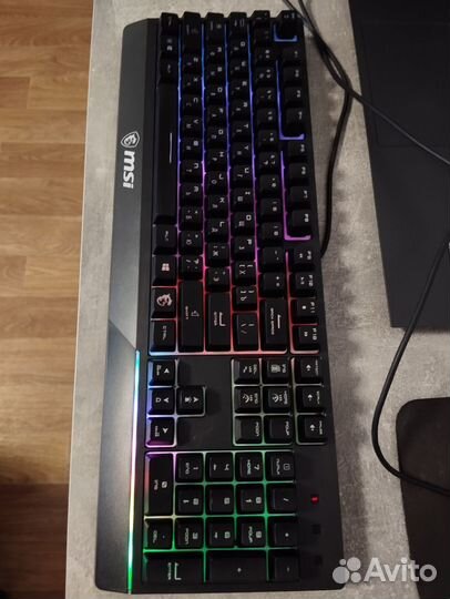 Клавиатура полумеханическая MSI Vigor GK30