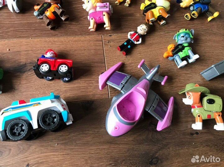 Щенячий патруль пакетом. Разной степени б/у