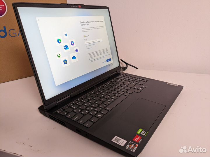 Ноутбук Lenovo Ideapad Gaming3 16ARH7 Ryzen 7 16GB