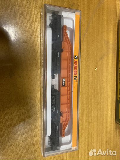 Железная дорога N MAH вагон 9мм arnold 1:160