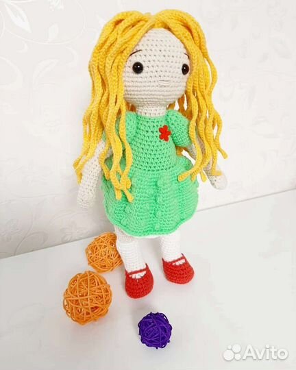 Кукла амигуруми