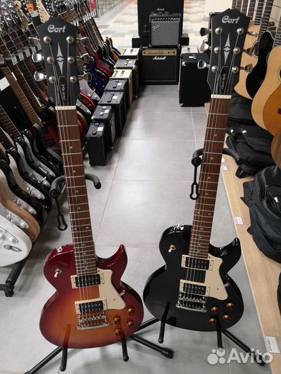 Новые электрогитары Cort CR100 (два цвета)