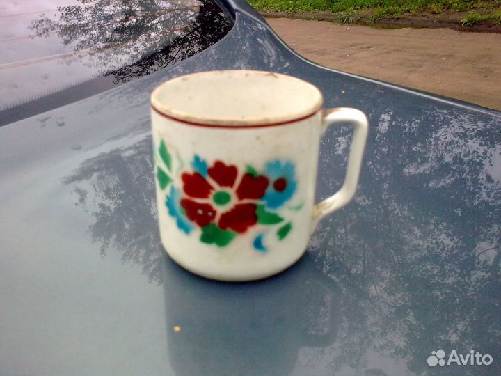 Глиняный кувшин ссср-крынка