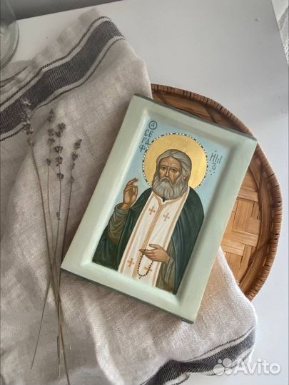 Икона рукописная