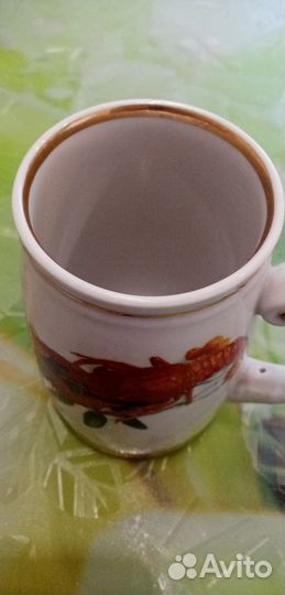 Пивная кружка СССР позолота