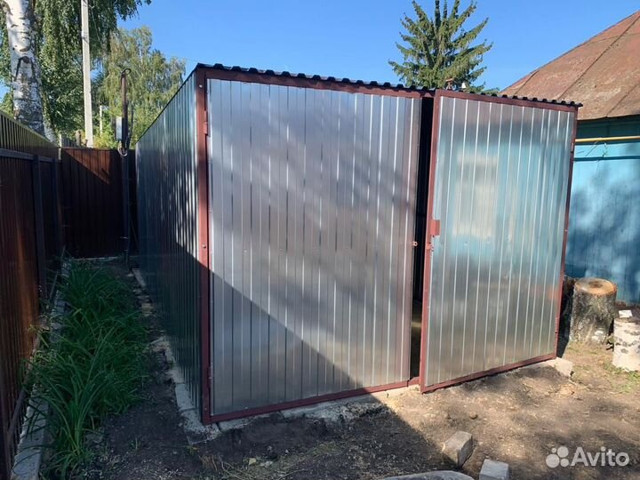 Гараж металлический