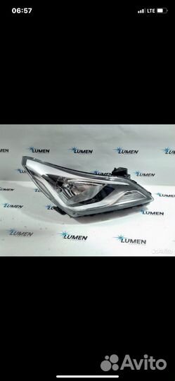 Фара перед правая солярис 2