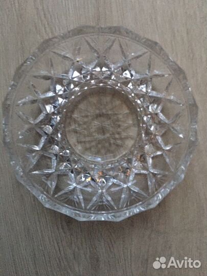 Хрустальная пепельница
