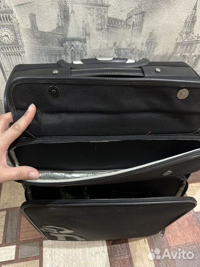 Чемодан на колесах бу большой