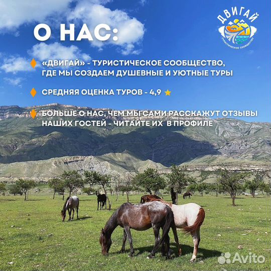 Тур в Дагестан по студенческому тарифу