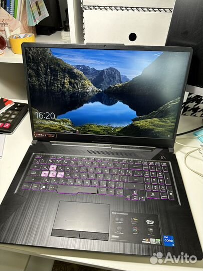 Игровой ноутбук asus TUF gaming F17