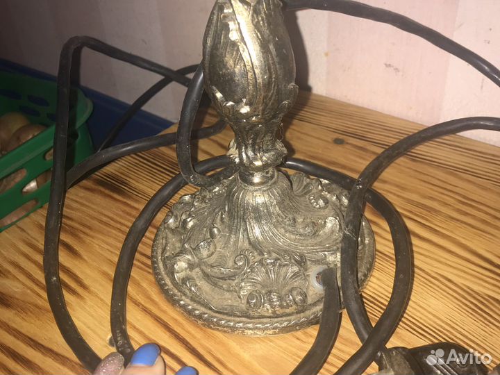 Винтажная настольная лампа