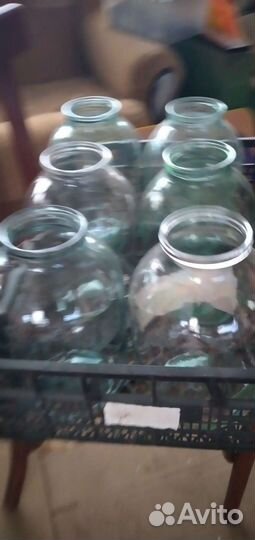 Банки стеклянные 3 литра бу