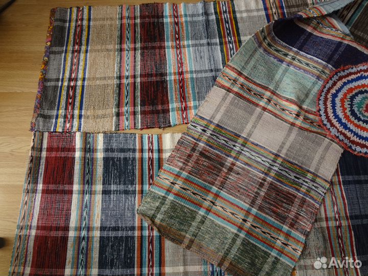 Домотканые деревенские половики