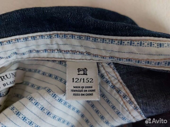 Джинсовая рубашка