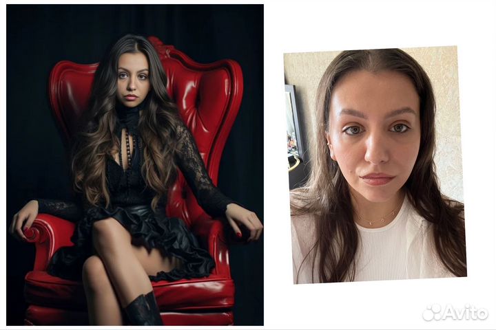 Фотосессия с нейросетью