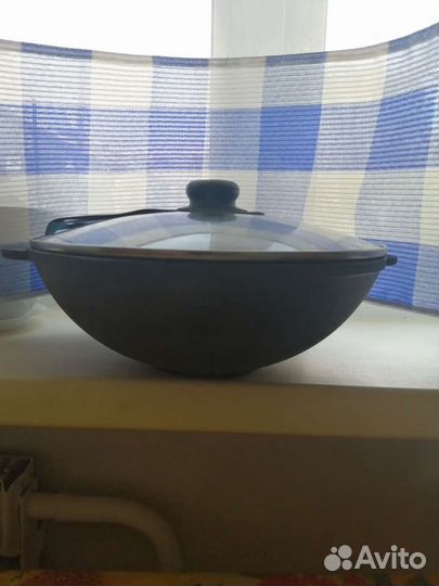 Казан чугунный