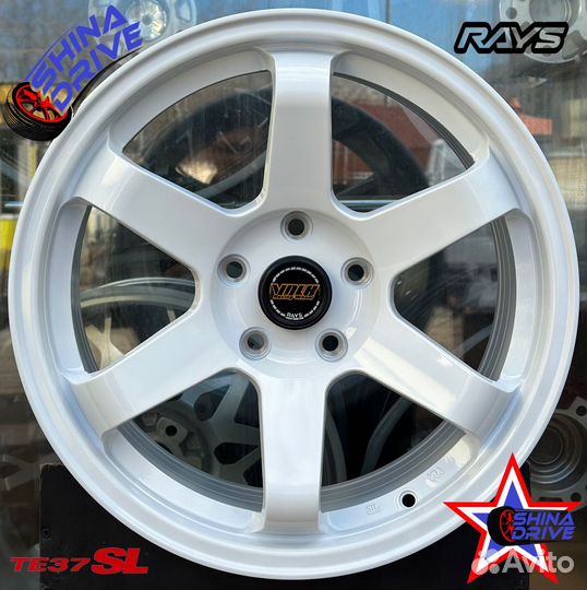 Диски Rays Volk TE37 R17 5x100 White Gloss