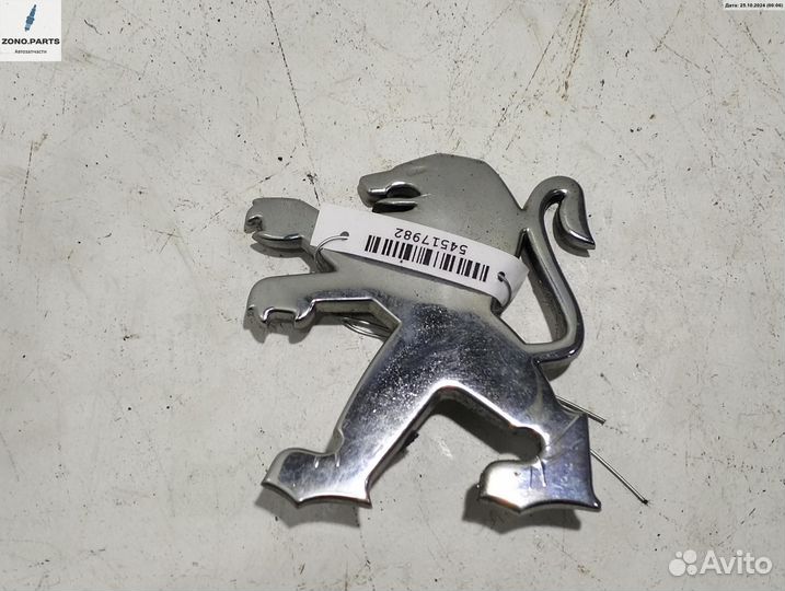 Эмблема 9648804880 на Peugeot 307