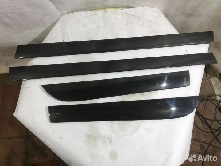 Молдинги дверей Ауди A6 C6 4F 2006г