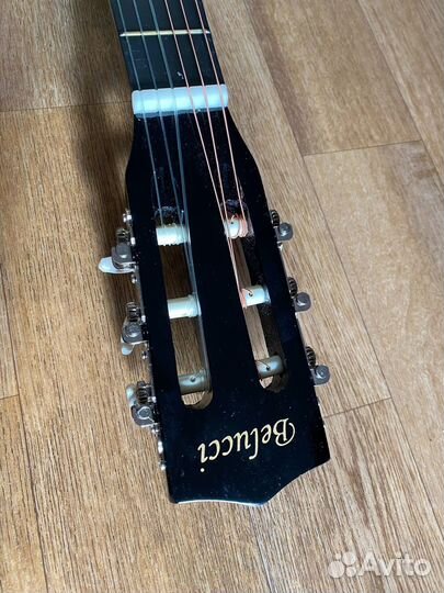 Классическая черная гитара (Bellucci bc3805)