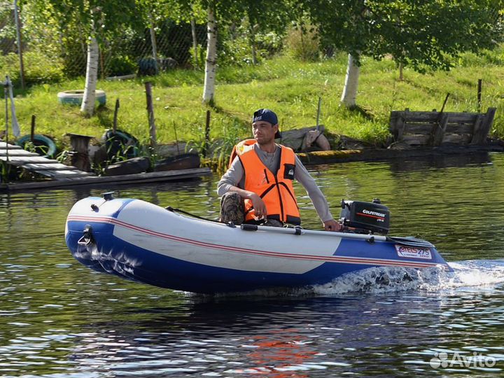 Лодка Стелс 275 Аэро нднд. Полная комплектация