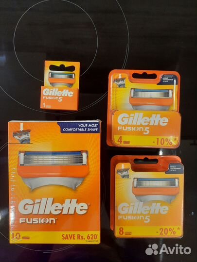 Оригинальные лезвия для бритья Gillette