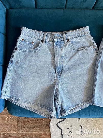 Шорты джинсовые Zara 38 (46-48) размер