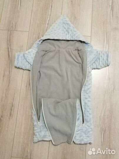 Конверт на выписку для мальчика зимний