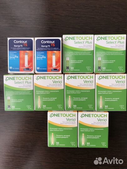 Тест полоски Countur TS Onetouch Verio Select Plus