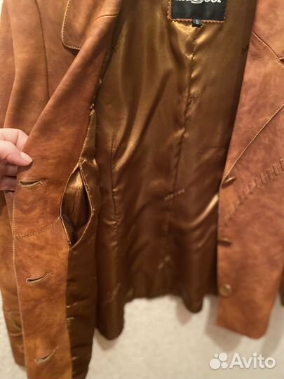 Пиджак натуральная кожа