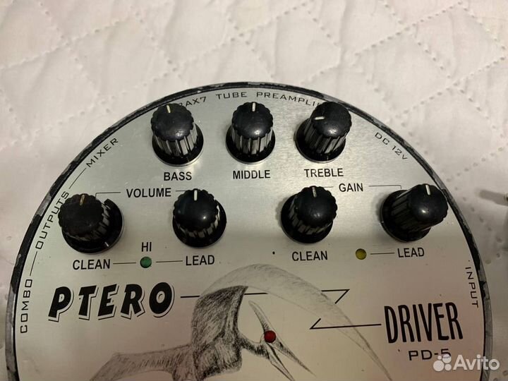Ламповый преамп Yerasov pterodriver pd-5