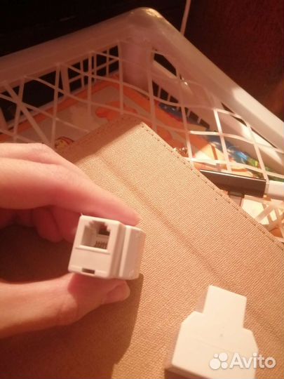 Переходники для 2 стационарных телефонов