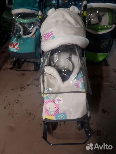 Санки коляска ника
