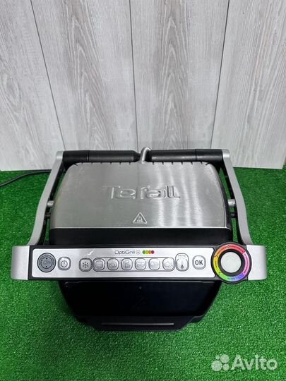 Электрогриль Tefal Optigrill+ GC712D34 серебристый