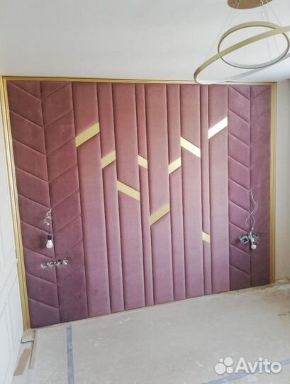 Заказать Мягкие стеновые панели