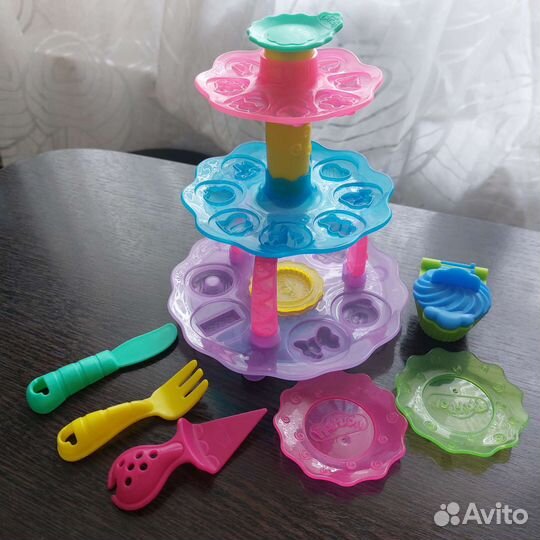 Play-doh пирожные