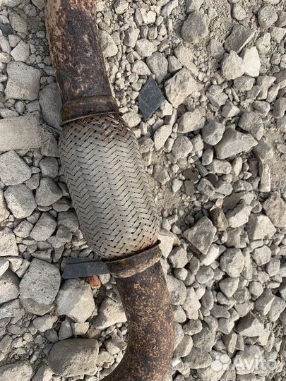 Приемная труба глушителя lifan Solano