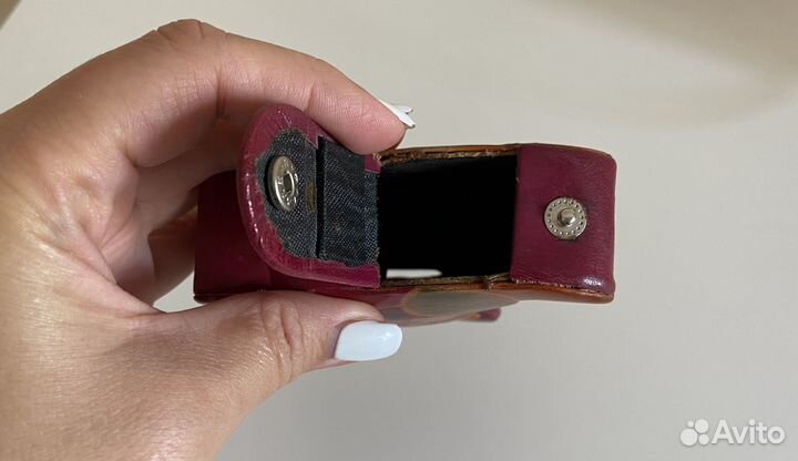 Копилка из индийской кожи