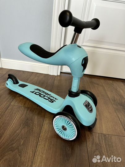 Самокат беговел 2 в 1 scoot&ride