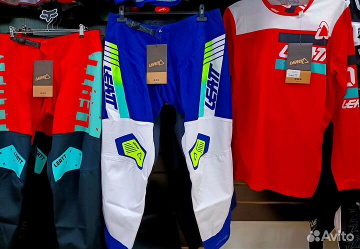 Мотоштаны leatt Moto 4.5 (2023) Blue