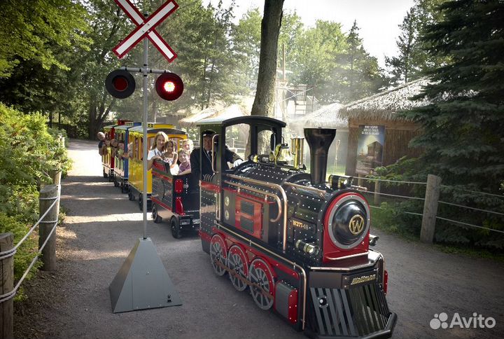 Аренда аттракциона детский паровозик