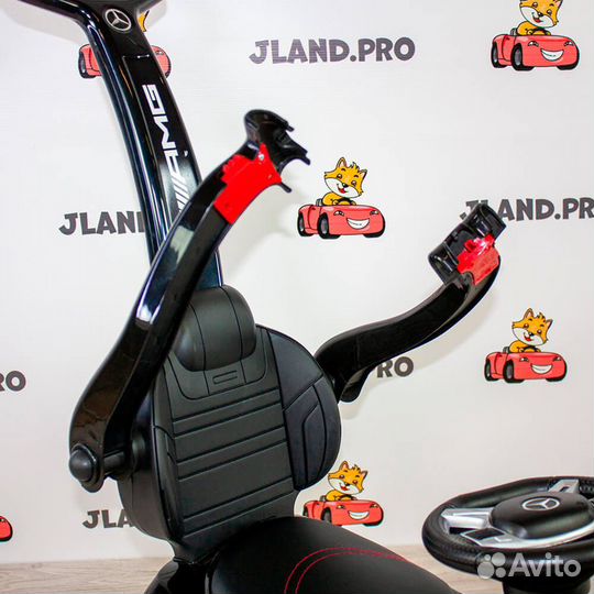 Каталка Mercedes-Benz A888AA-H черная