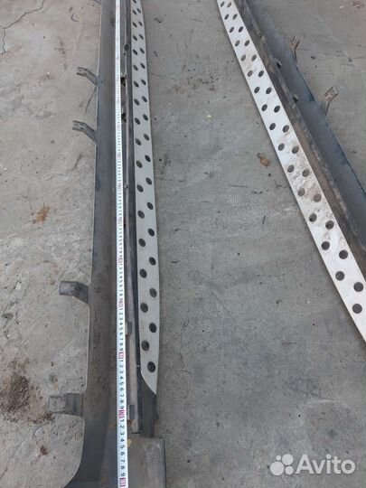 Пороги пластиковые на кроссовер