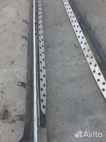 Пороги пластиковые на кроссовер