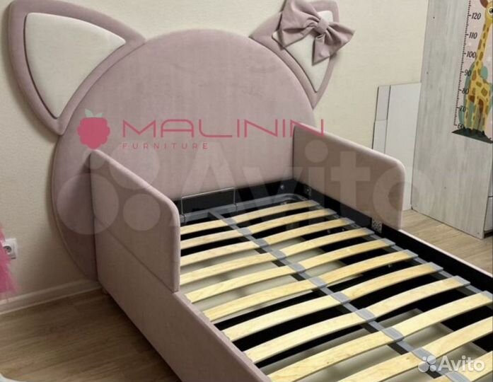 Детская кровать от 3 лет для девочки 90 на 160