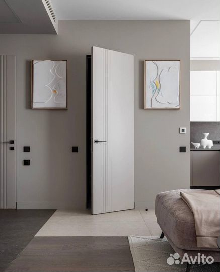 Двери скрытого монтажа / invizible / под покраску