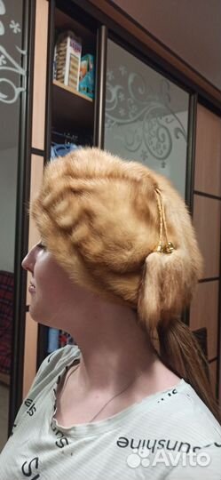 Шапка норковая