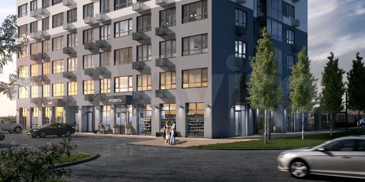 2-к. квартира, 56,3 м², 16/18 эт.
