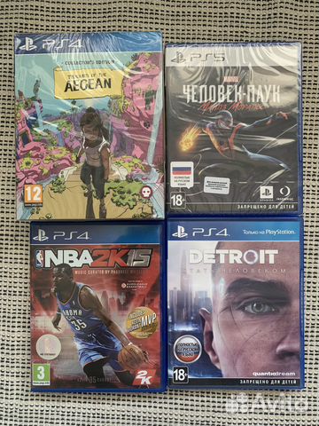 Диски на PS4 / PS5 смотрите описане